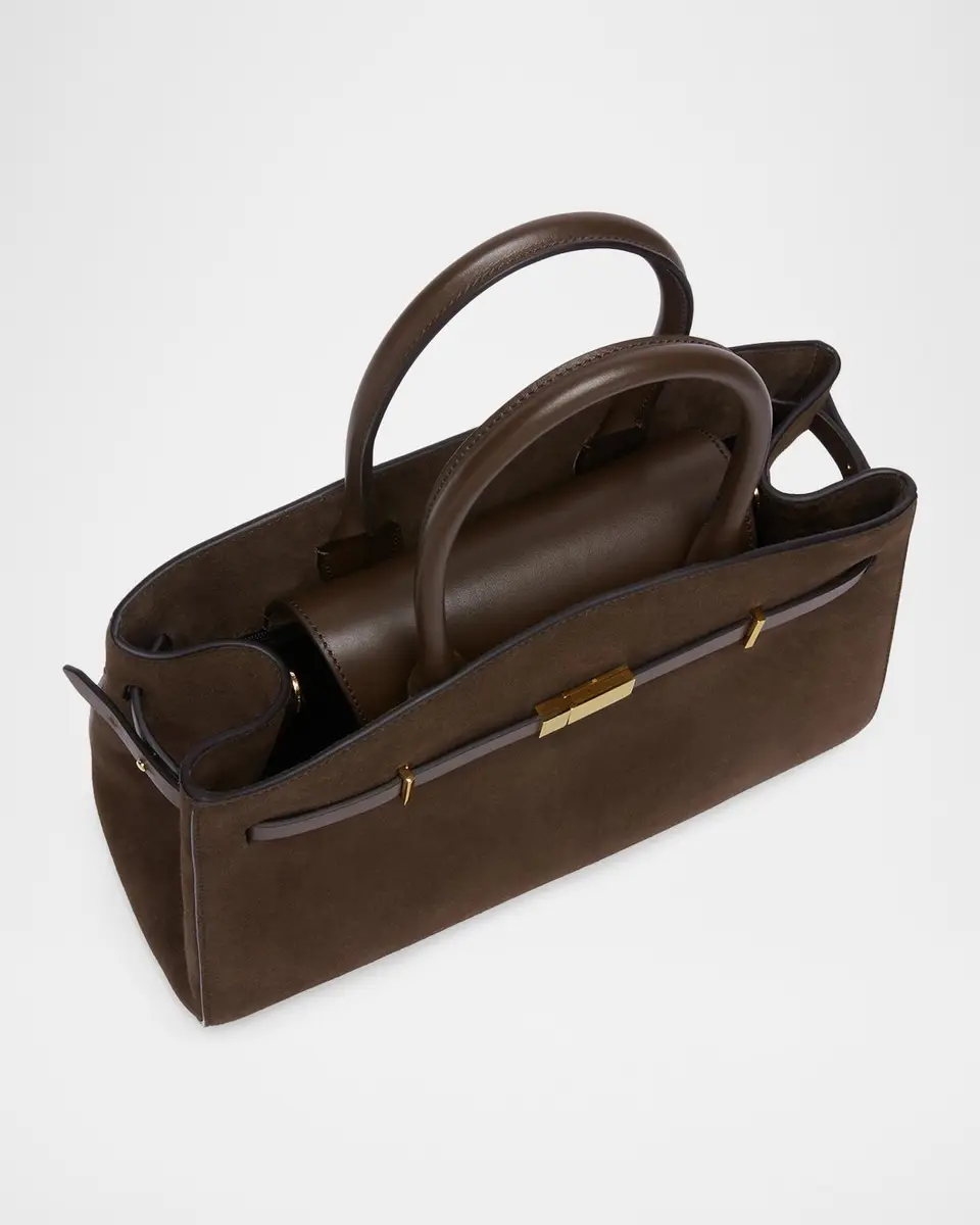 DeMellier Hudson Midi Belted Top-Handle Bag | Thumbnail 3 DeMellier Hudson Midi Belted Top-Handle Bag | Thumbnail 3
