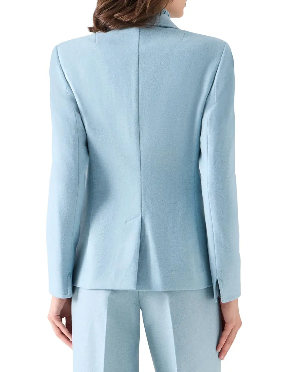 Akris punto Wool Flannel Blazer | Thumbnail 3 Akris punto Wool Flannel Blazer | Thumbnail 3