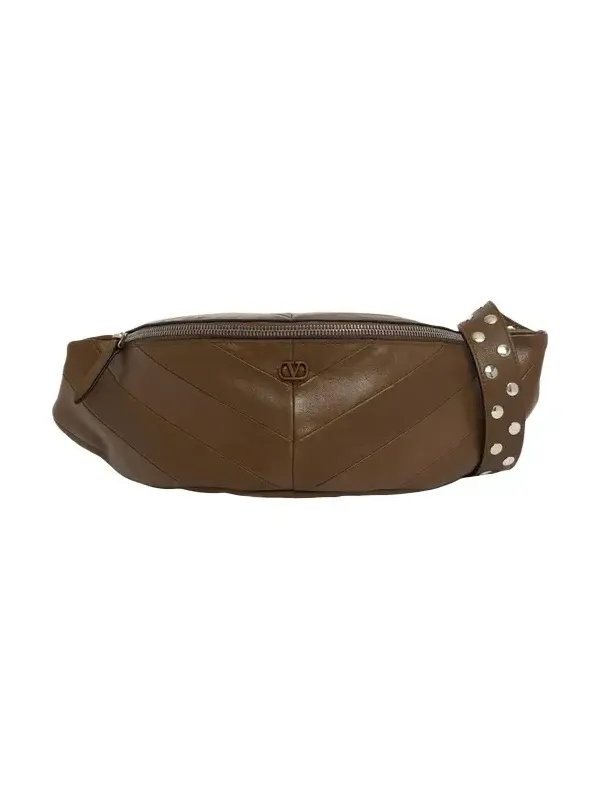 Valentino Garavani Men's VLogo Leather Belt Bag