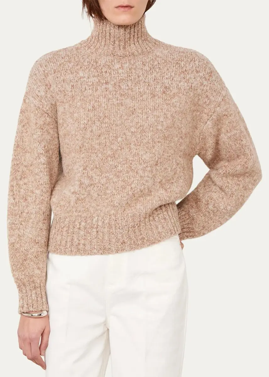 OFFICINE GÉNÉRALE Turtleneck Wool Sweater | Thumbnail 4