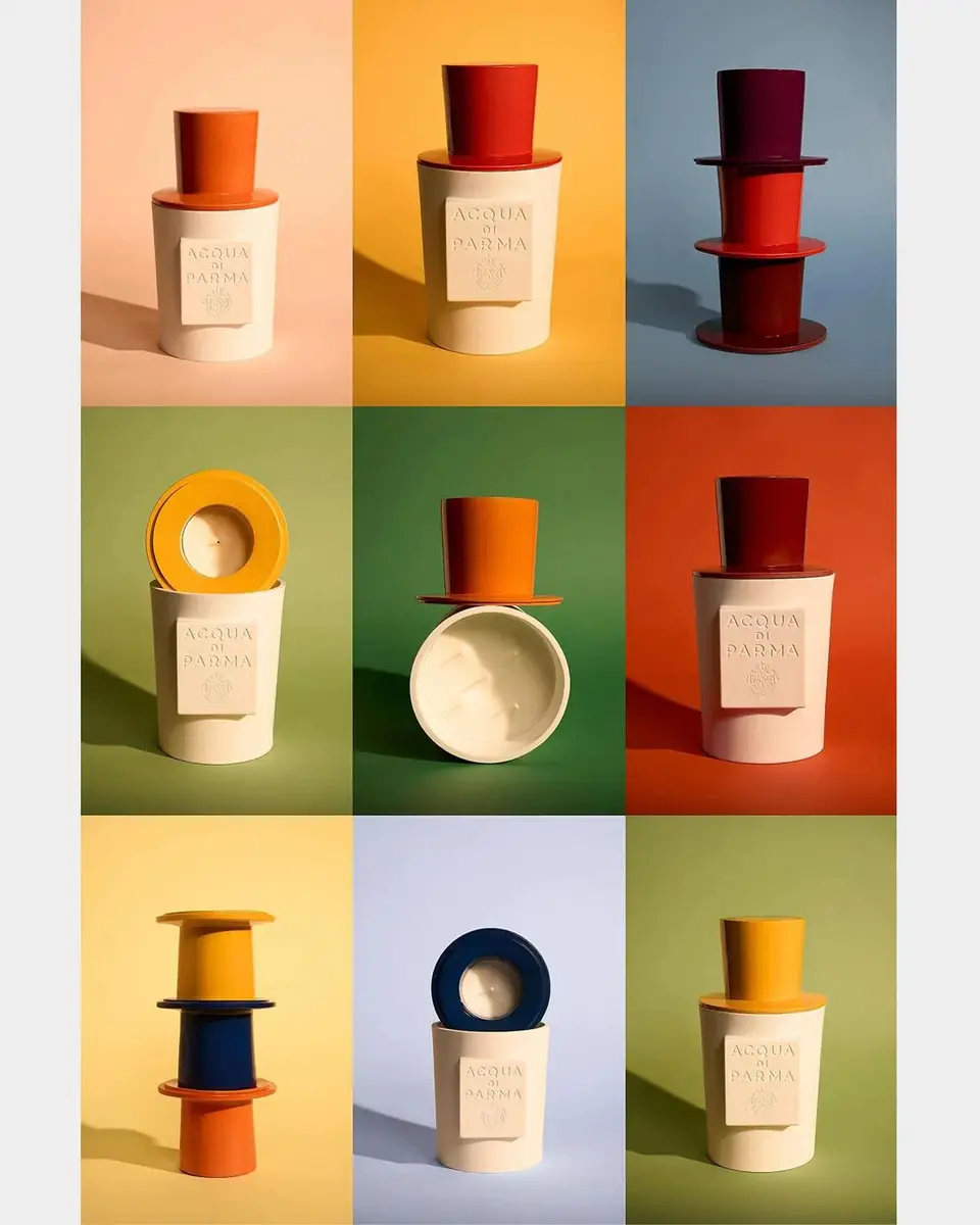 Acqua di Parma 17.6 oz. La Chapeau! Piccola Luce di Colonia Candle | Thumbnail 6