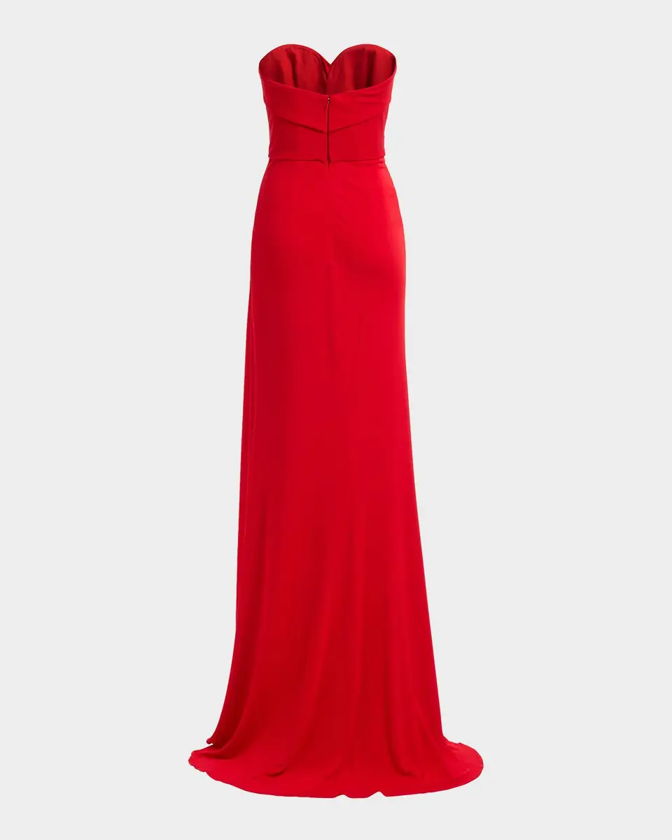 Elie Saab Strapless Draped Trumpet Gown | Thumbnail 5 Elie Saab Strapless Draped Trumpet Gown | Thumbnail 5