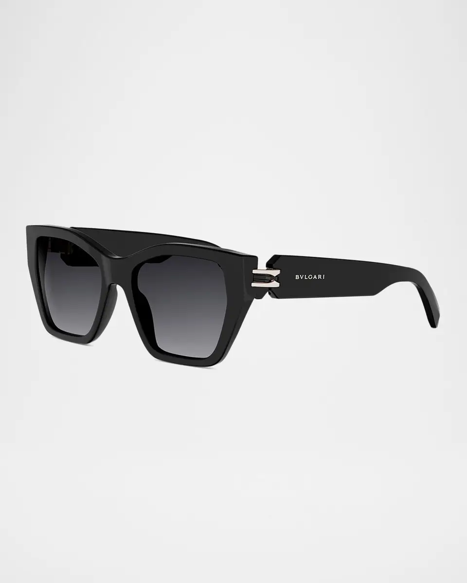 BVLGARI B. Zero1 52mm Acetate Butterfly Sunglasses | Thumbnail 2 BVLGARI B. Zero1 52mm Acetate Butterfly Sunglasses | Thumbnail 2