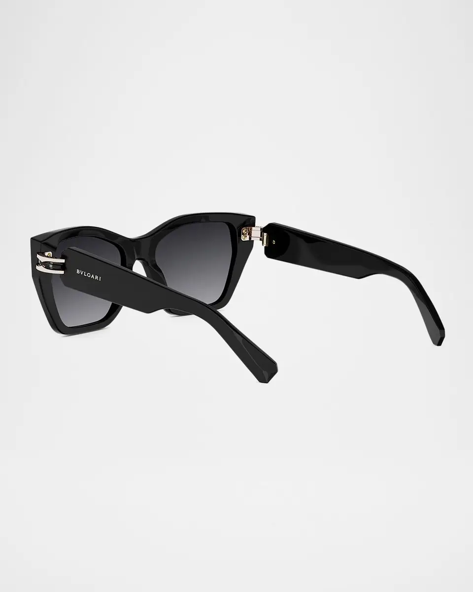BVLGARI B. Zero1 52mm Acetate Butterfly Sunglasses | Thumbnail 4 BVLGARI B. Zero1 52mm Acetate Butterfly Sunglasses | Thumbnail 4