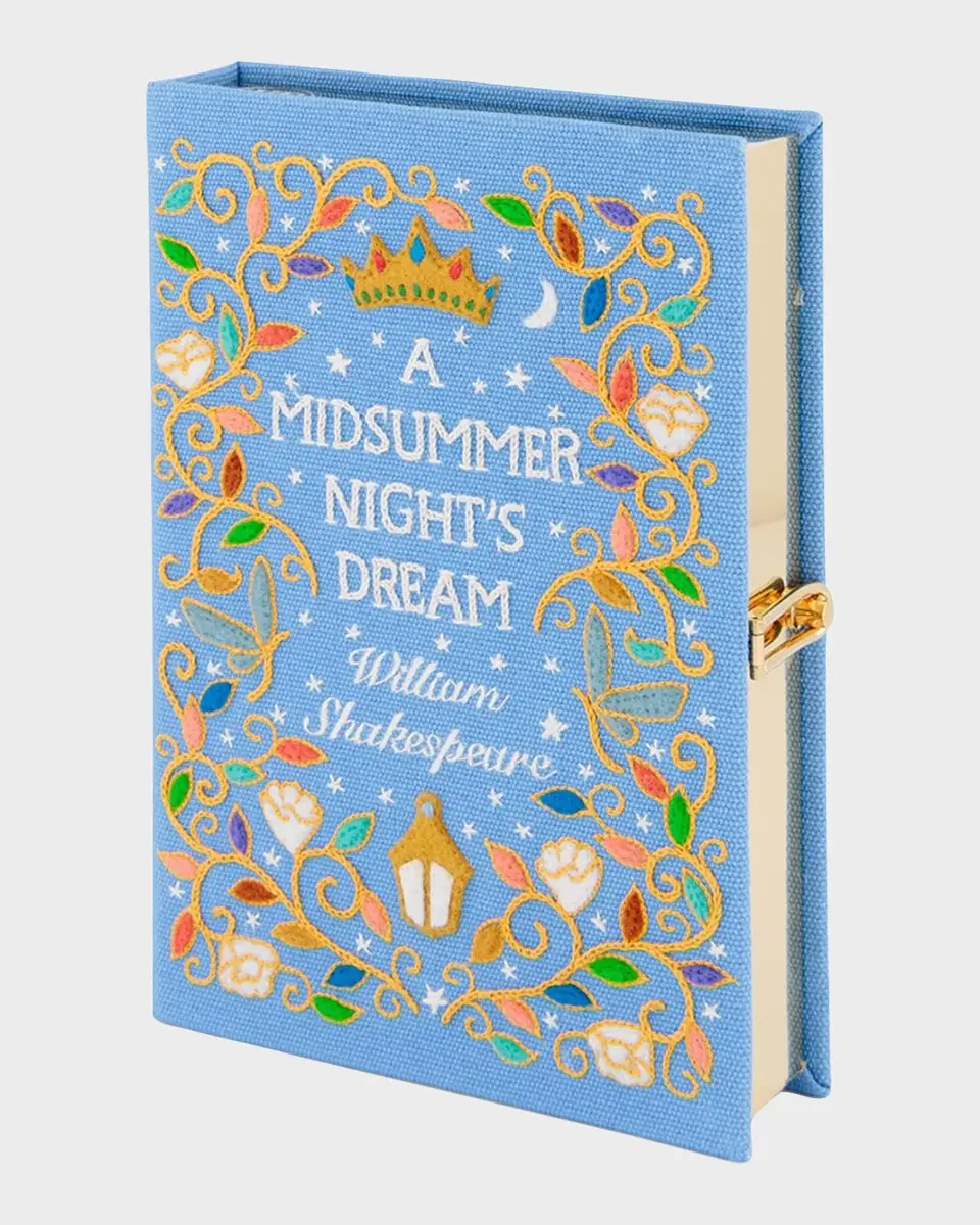 Olympia Le-Tan A Midsummer Night's Dream Book Clutch Bag | Thumbnail 4 Olympia Le-Tan A Midsummer Night's Dream Book Clutch Bag | Thumbnail 4