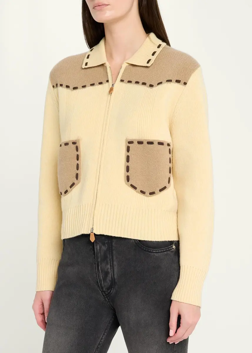 Guest In Residence Saddle Up Cashmere-Wool Jacket | Thumbnail 4 Guest In Residence Saddle Up Cashmere-Wool Jacket | Thumbnail 4