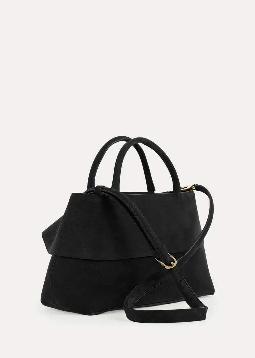 TOTEME Mercer Small Nubuck Leather Tote Bag | Thumbnail 2 TOTEME Mercer Small Nubuck Leather Tote Bag | Thumbnail 2