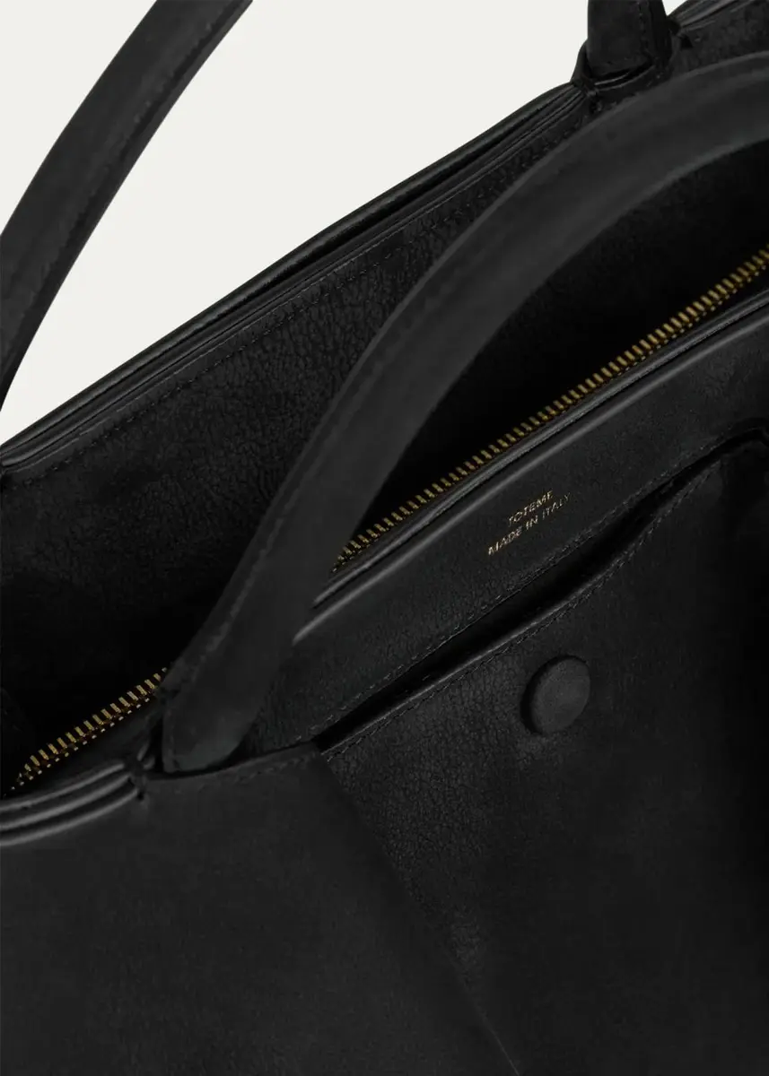 TOTEME Mercer Small Nubuck Leather Tote Bag | Thumbnail 3 TOTEME Mercer Small Nubuck Leather Tote Bag | Thumbnail 3