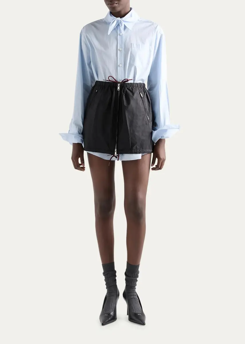 Prada A-Line Mini Skirt | Thumbnail 2