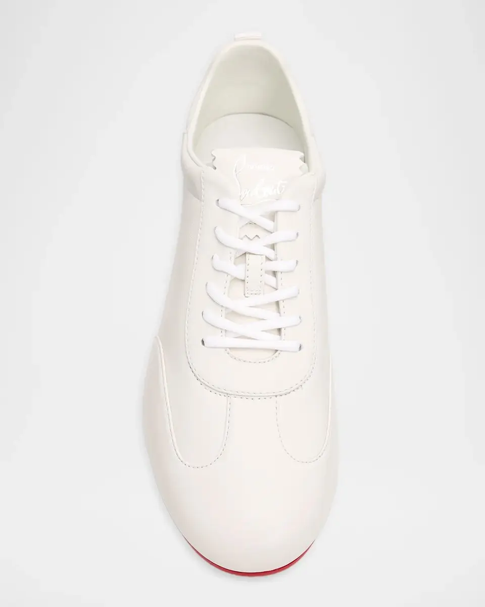 Christian Louboutin Eleonora Flex Leather Low-Top Sneakers | Thumbnail 4 Christian Louboutin Eleonora Flex Leather Low-Top Sneakers | Thumbnail 4