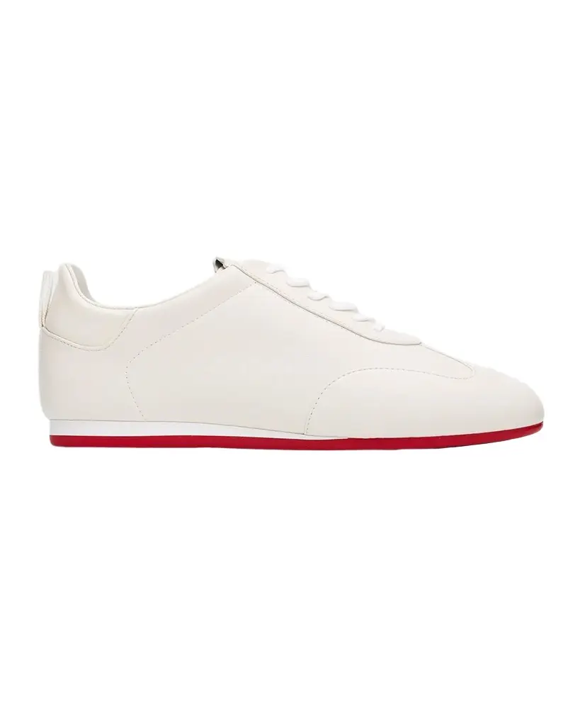 Christian Louboutin Eleonora Flex Leather Low-Top Sneakers | Image 1 Christian Louboutin Eleonora Flex Leather Low-Top Sneakers | Image 1