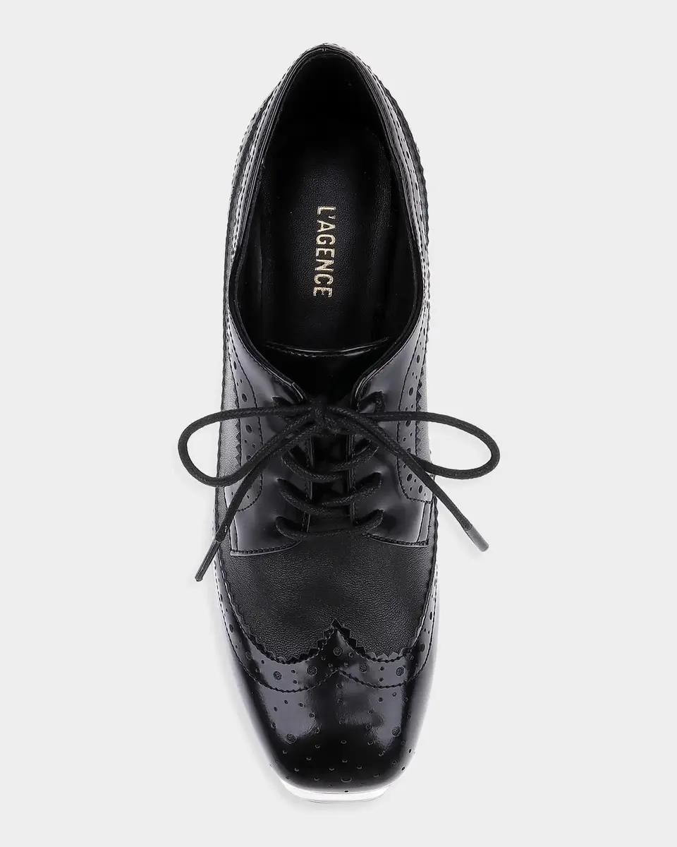 L'Agence Tania 125MM Leather Platform Pumps | Thumbnail 4 L'Agence Tania 125MM Leather Platform Pumps | Thumbnail 4