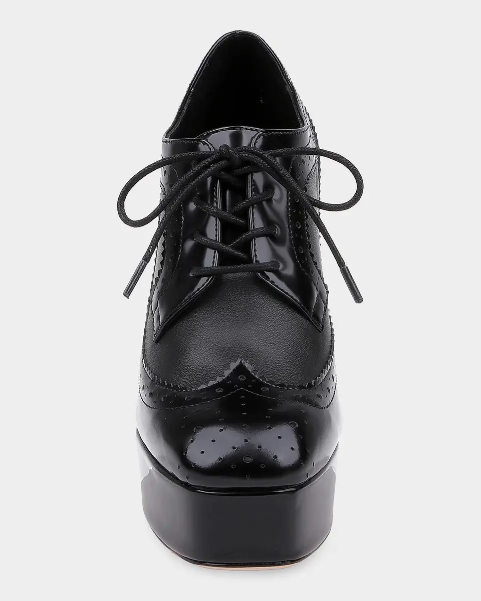 L'Agence Tania 125MM Leather Platform Pumps | Thumbnail 5 L'Agence Tania 125MM Leather Platform Pumps | Thumbnail 5