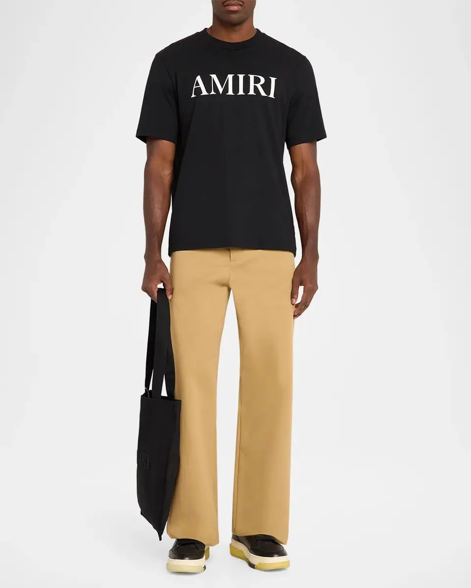 AMIRI Men's Canvas Embroidered-Logo Tote Bag | Thumbnail 3 AMIRI Men's Canvas Embroidered-Logo Tote Bag | Thumbnail 3