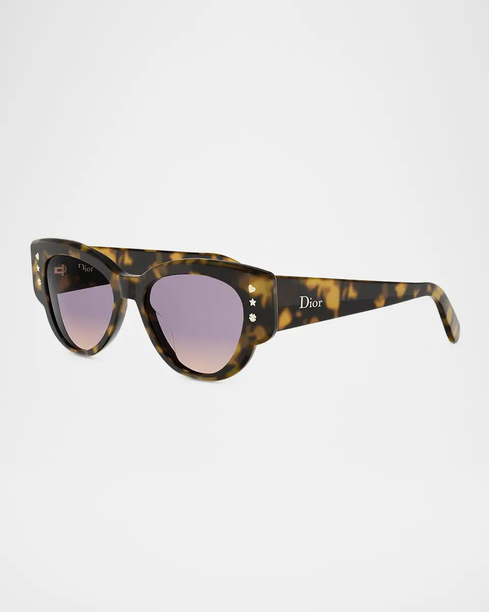 Dior LuckyCharms B1I 53mm Butterfly Sunglasses | Thumbnail 2 Dior LuckyCharms B1I 53mm Butterfly Sunglasses | Thumbnail 2