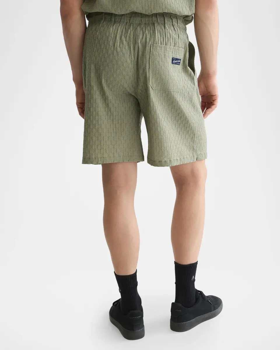 Scotch & Soda Men's Jacquard Seersucker Drawstring Shorts | Thumbnail 3