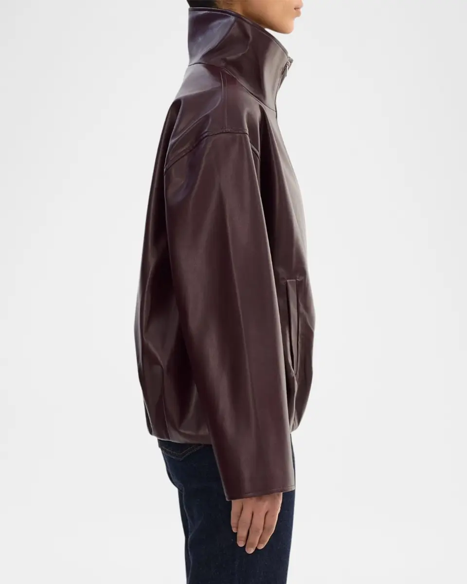 LAMARQUE Denita Faux-Leather Jacket | Thumbnail 4