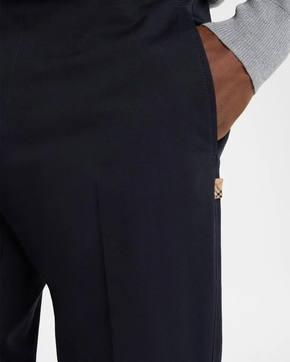 Burberry Men's Charlton Flat-Front Pants | Thumbnail 5 Burberry Men's Charlton Flat-Front Pants | Thumbnail 5
