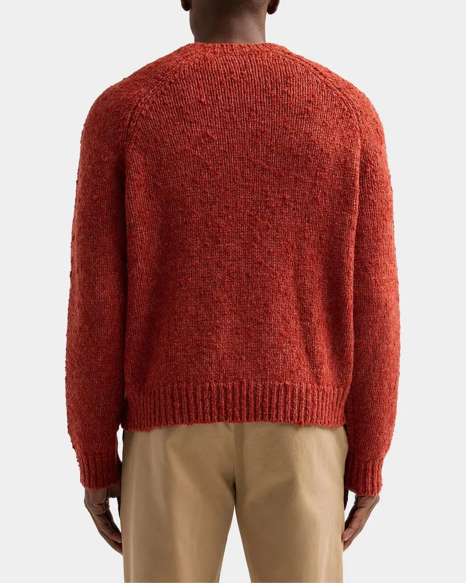 Vince Men's Boucle Raglan Crewneck Sweater | Thumbnail 4
