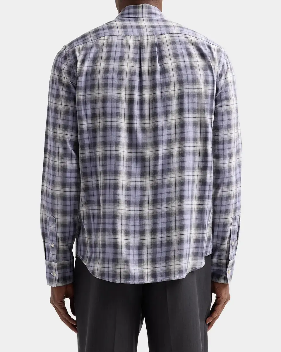 Vince Men's Exchange Plaid Button-Down Shirt | Thumbnail 4 Vince Men's Exchange Plaid Button-Down Shirt | Thumbnail 4