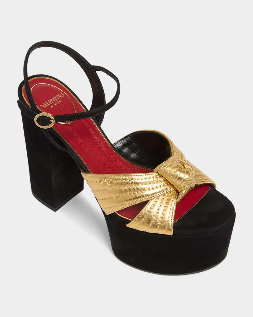 Valentino Garavani 125mm Crasher Platform Sandals | Thumbnail 5 Valentino Garavani 125mm Crasher Platform Sandals | Thumbnail 5