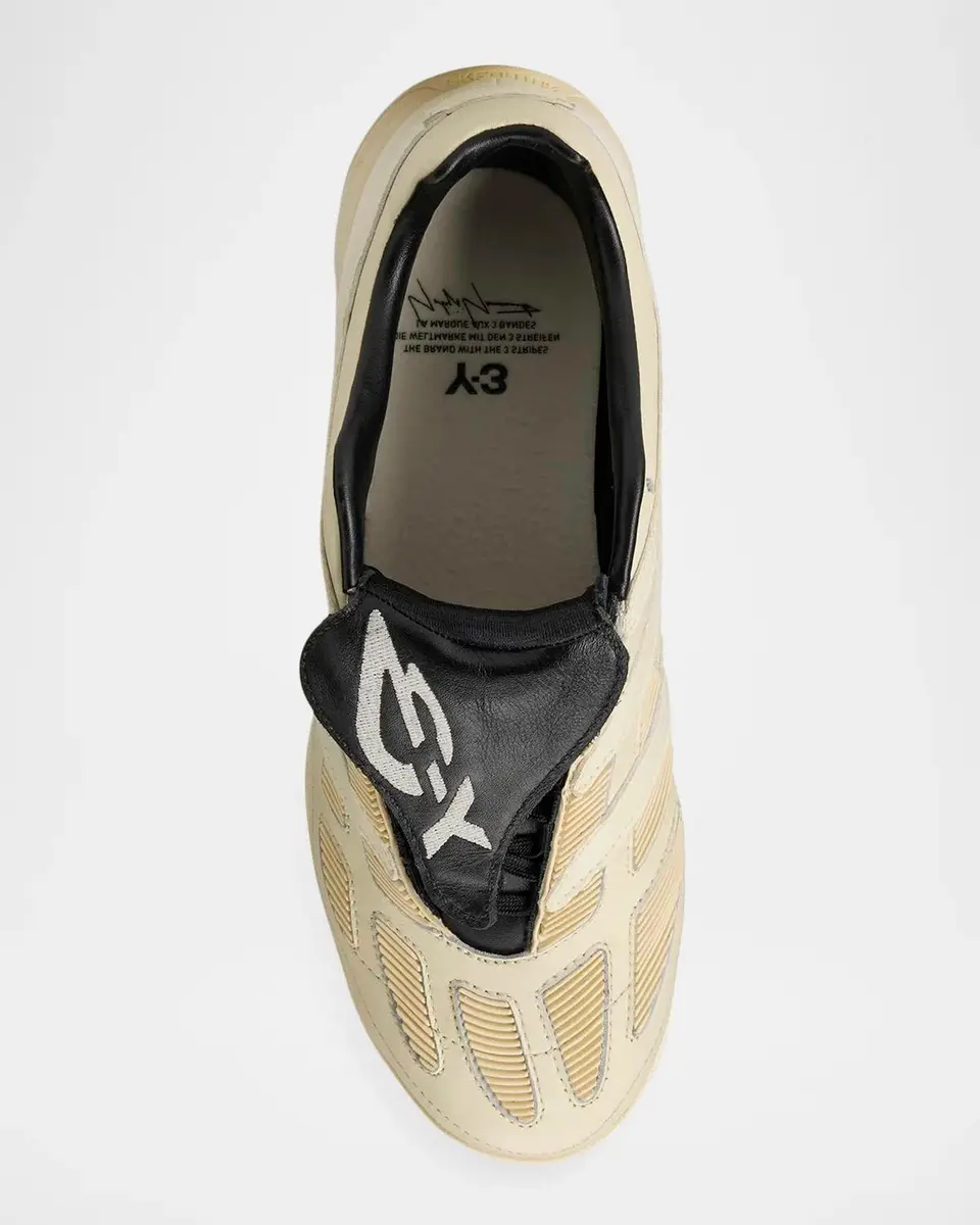 Y-3 Men's Predator Precision Leather Sneakers | Thumbnail 3 Y-3 Men's Predator Precision Leather Sneakers | Thumbnail 3