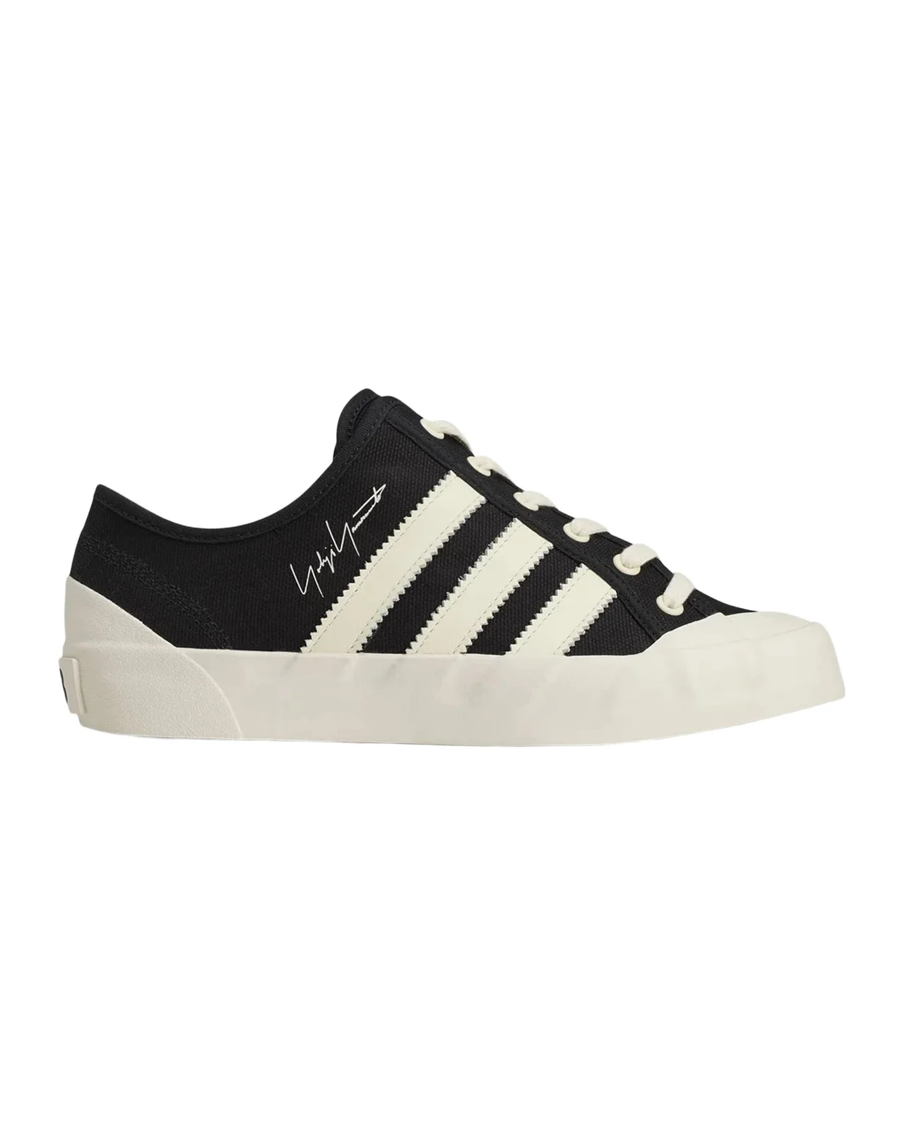 Y-3 Men's Adria Textile and Leather Low-Top Sneakers