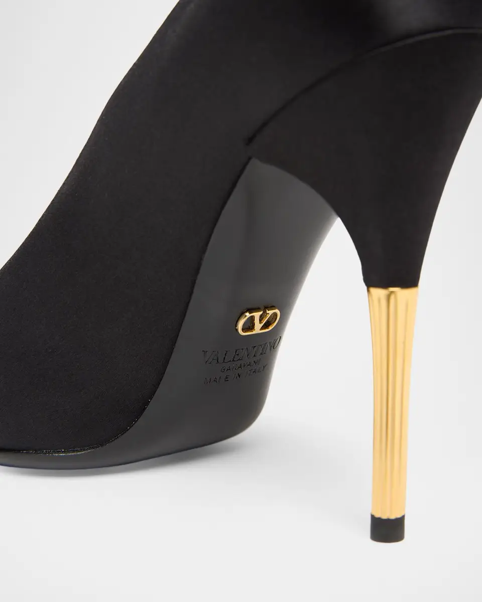 Valentino Garavani Satin Stiletto Pump | Thumbnail 3 Valentino Garavani Satin Stiletto Pump | Thumbnail 3