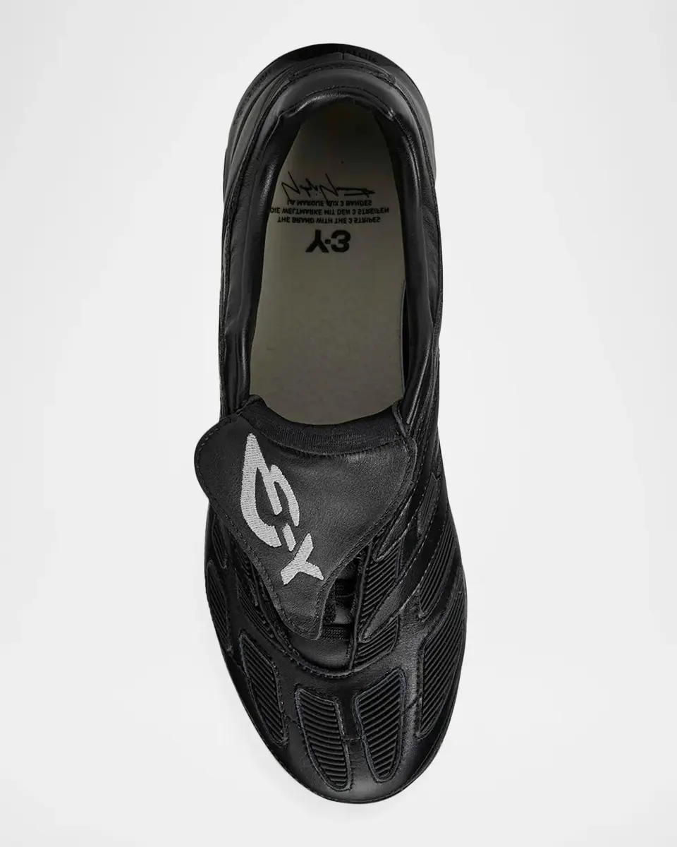 Y-3 Men's Predator Precision Leather Sneakers | Thumbnail 3
