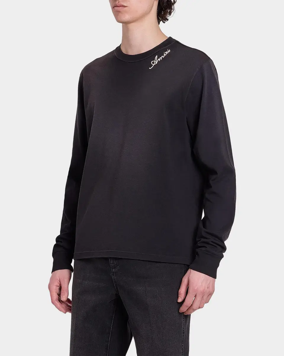 AMIRI Logo Embroidered Cotton T-Shirt | Thumbnail 5
