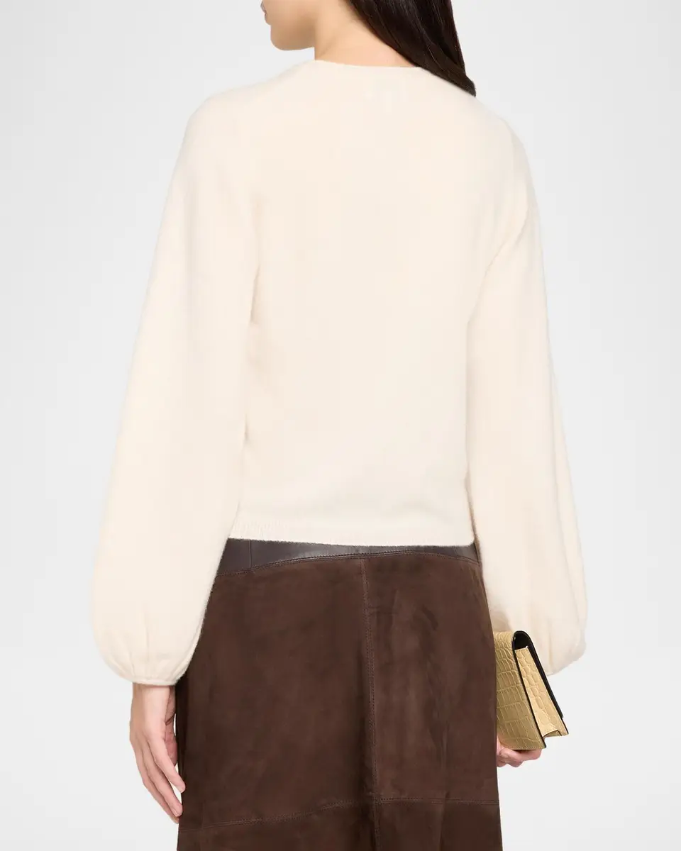 TANYA TAYLOR Marina Cashmere Sweater | Thumbnail 3