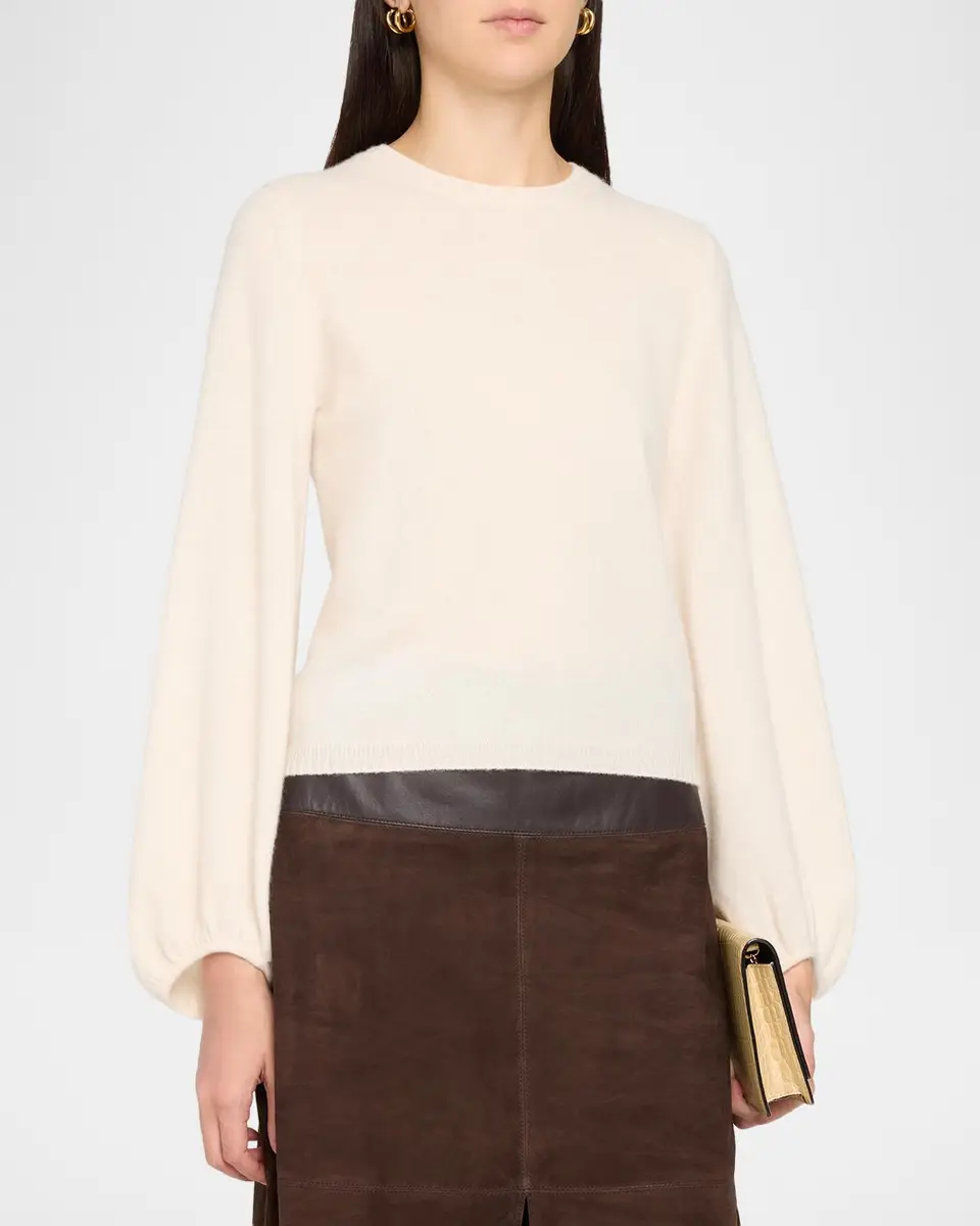 TANYA TAYLOR Marina Cashmere Sweater | Thumbnail 4