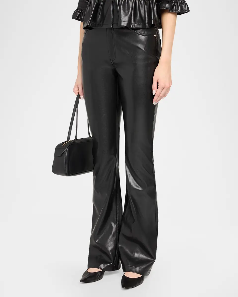 Cinq à Sept Stevie Faux-Leather Pants | Thumbnail 4 Cinq à Sept Stevie Faux-Leather Pants | Thumbnail 4