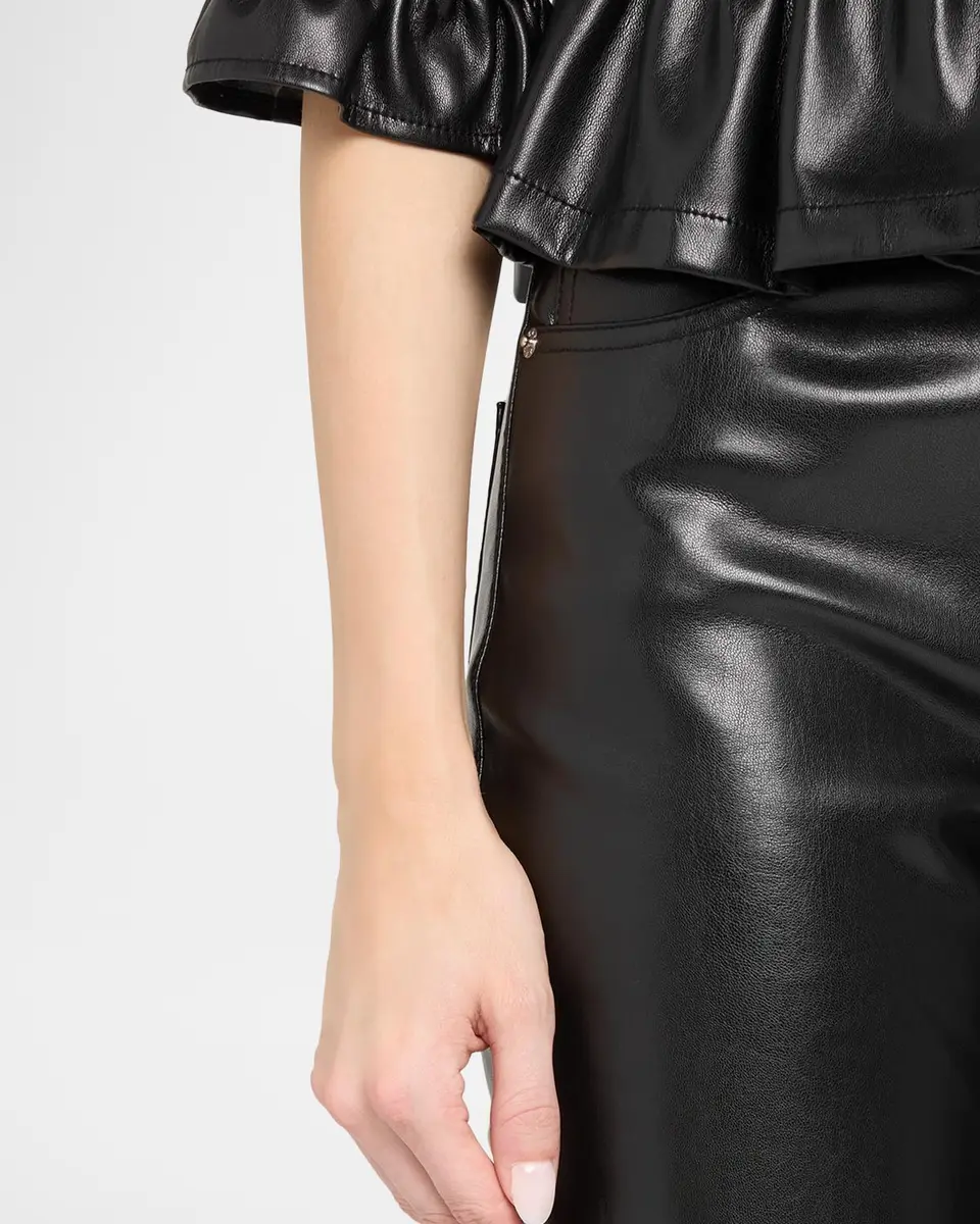 Cinq à Sept Stevie Faux-Leather Pants | Thumbnail 5 Cinq à Sept Stevie Faux-Leather Pants | Thumbnail 5