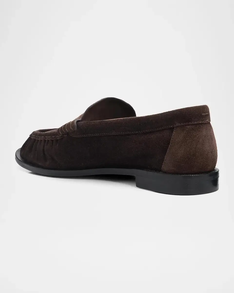 rag & bone Lexi Suede Penny Loafers | Thumbnail 2