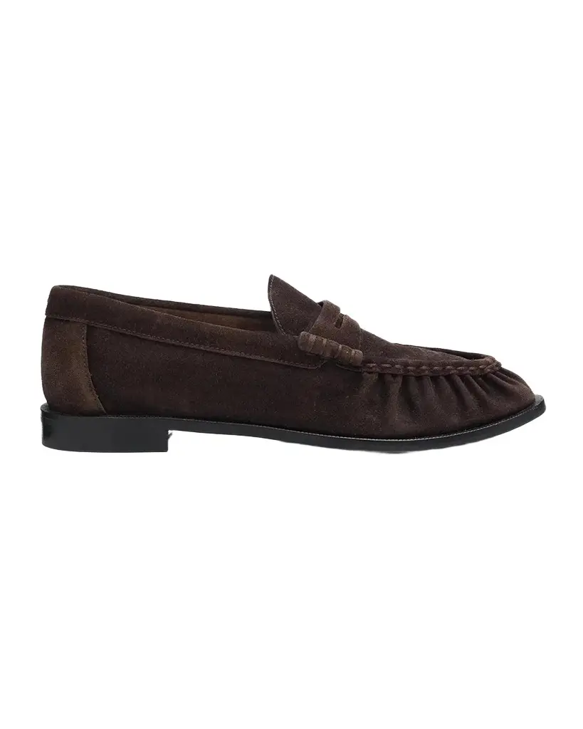 rag & bone Lexi Suede Penny Loafers