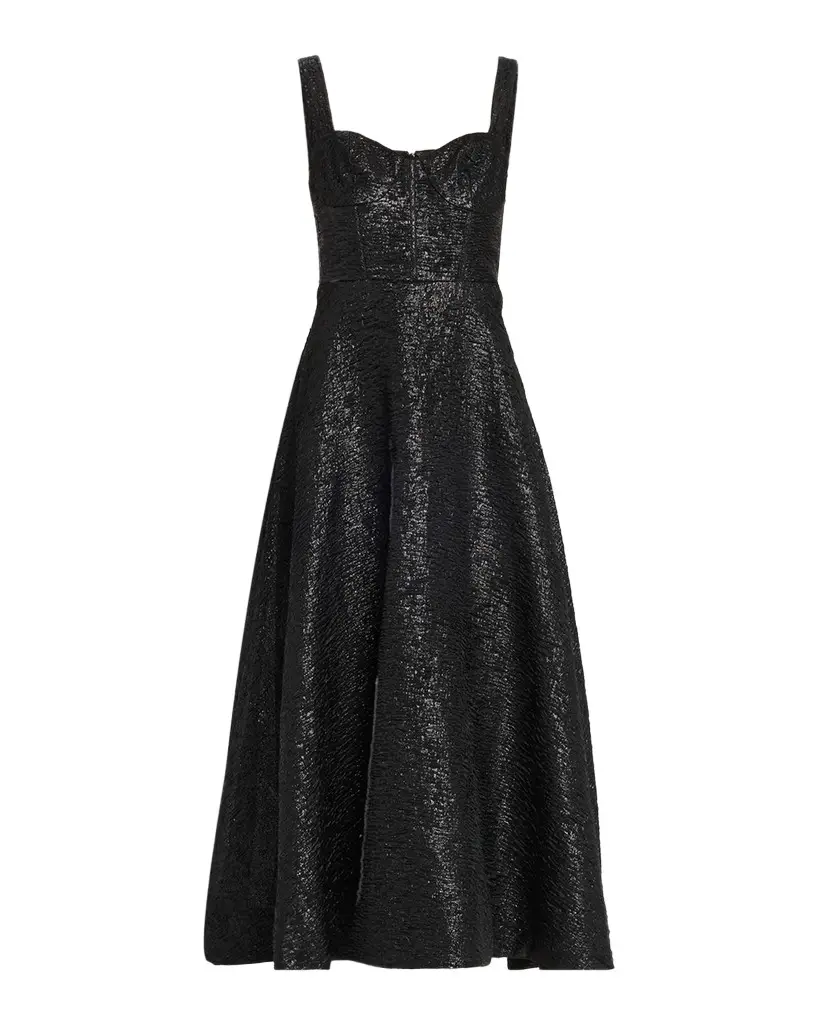 As It May Julia Sweetheart Organza Jacquard Midi Dress | Image 1 As It May Julia Sweetheart Organza Jacquard Midi Dress | Image 1