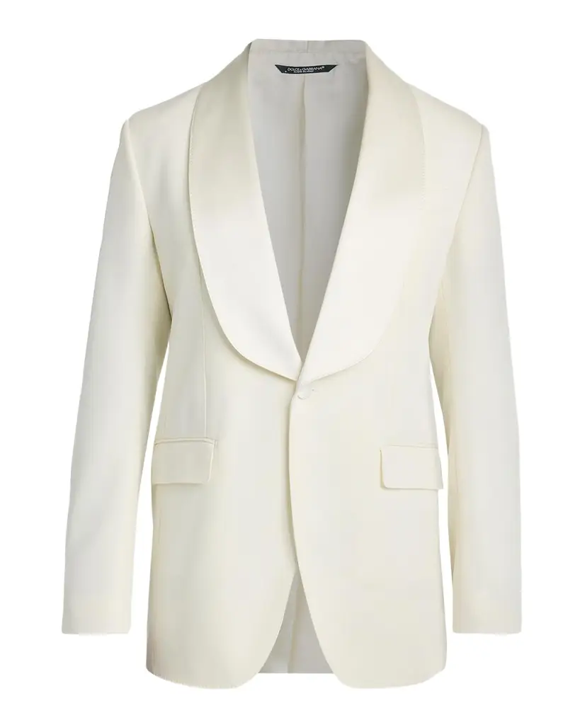 Dolce & Gabbana Men's Single-Breasted Relaxed Sport Coat | Image 1 Dolce & Gabbana Men's Single-Breasted Relaxed Sport Coat | Image 1