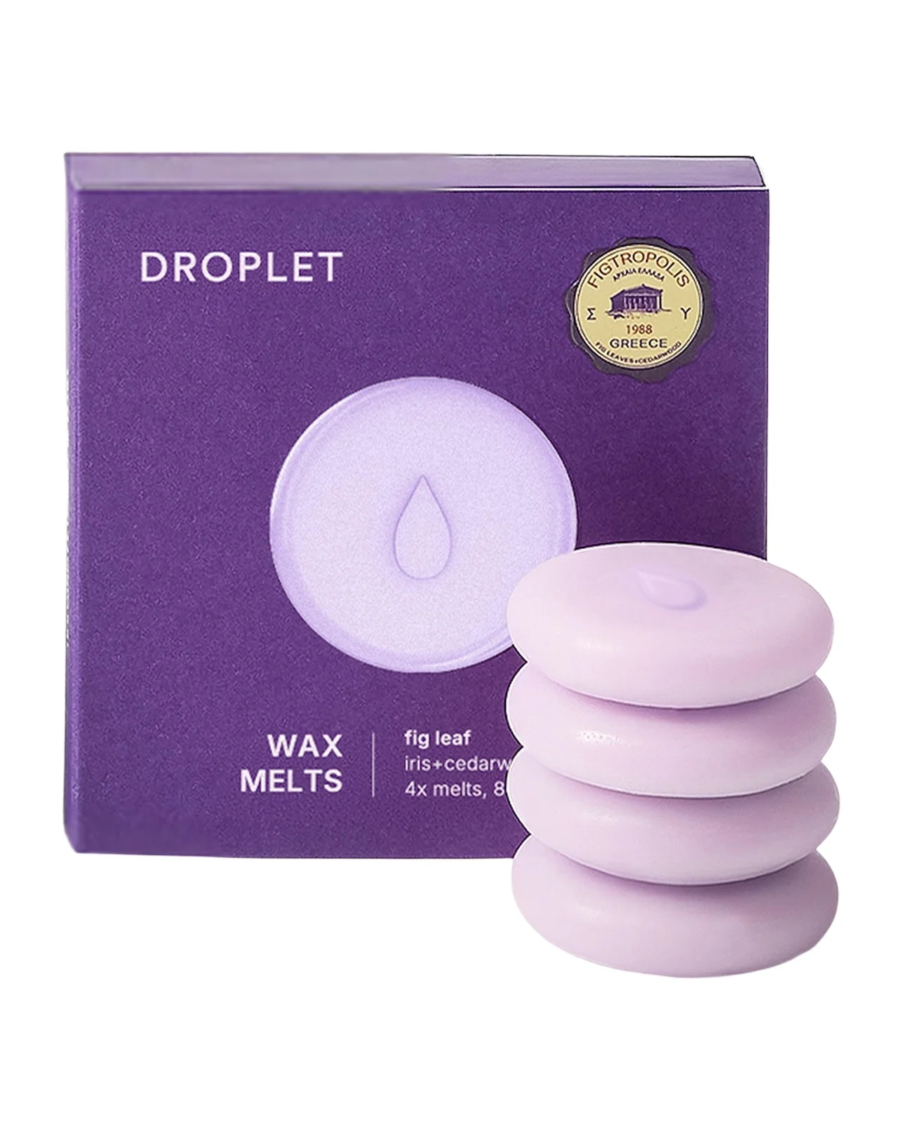Droplet Fig Leaf Scented Wax Melts, 4 x 1.41 oz.