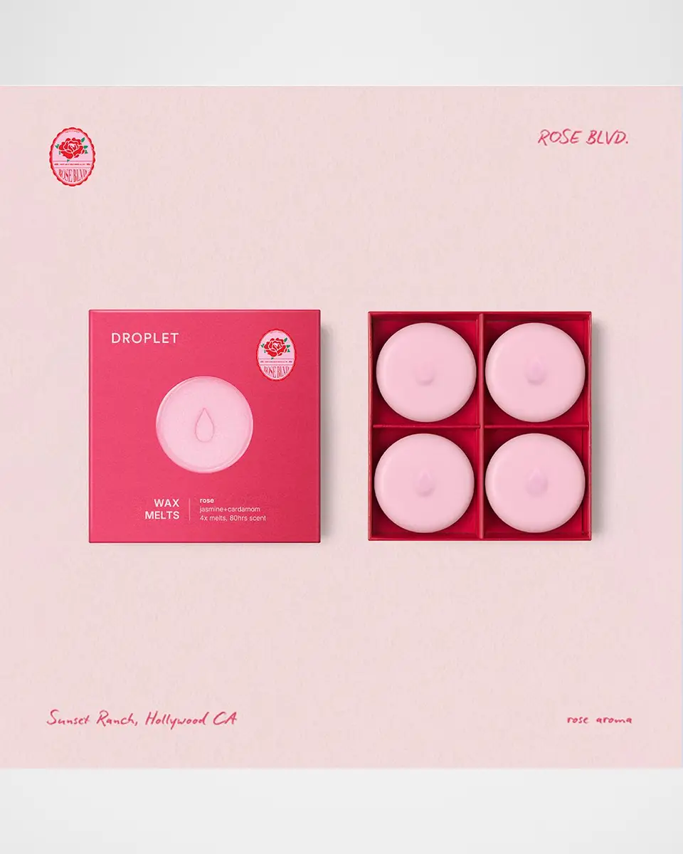 Droplet Rose Scented Wax Melts, 4 x 1.41 oz. | Thumbnail 4 Droplet Rose Scented Wax Melts, 4 x 1.41 oz. | Thumbnail 4