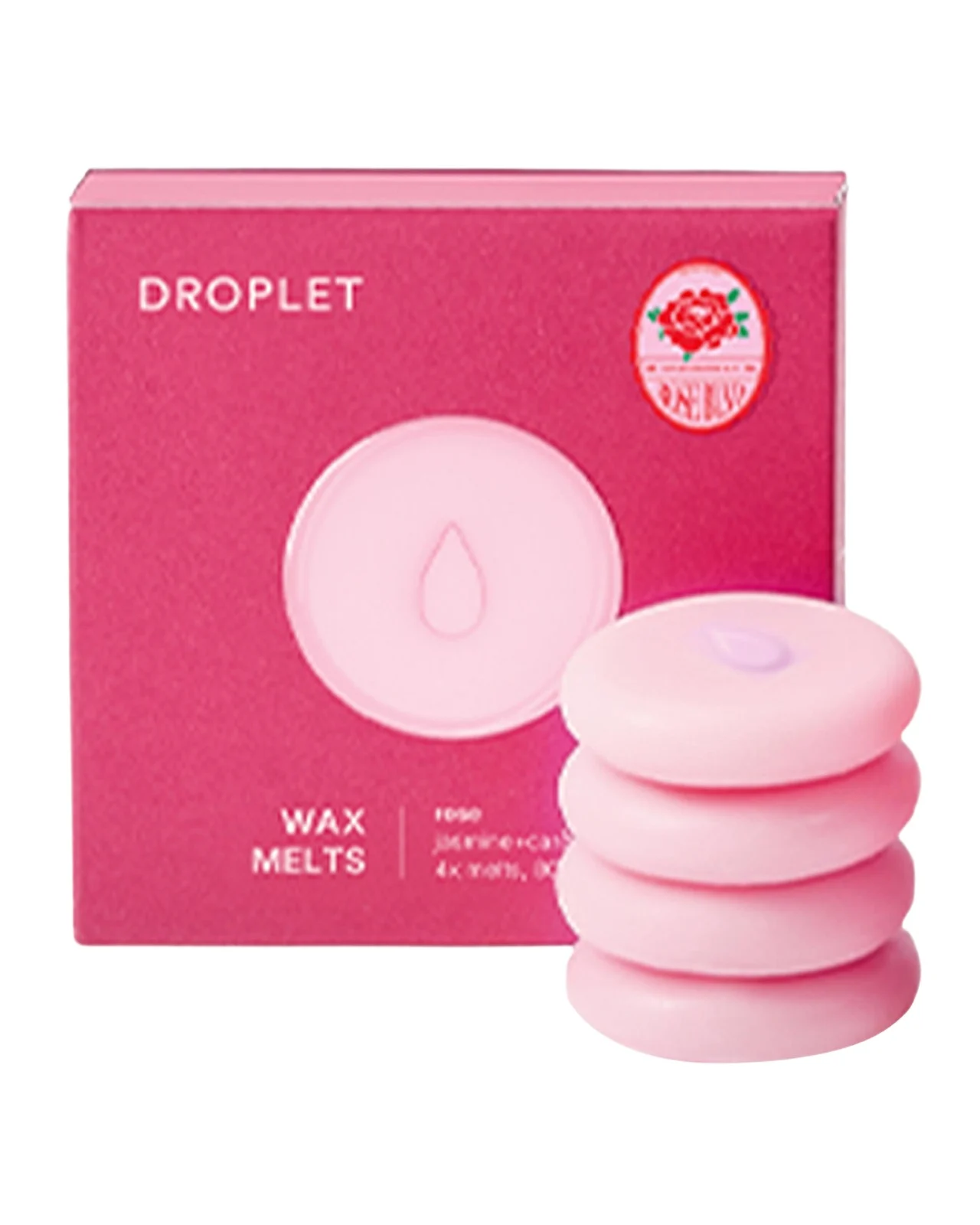 Droplet Rose Scented Wax Melts, 4 x 1.41 oz.