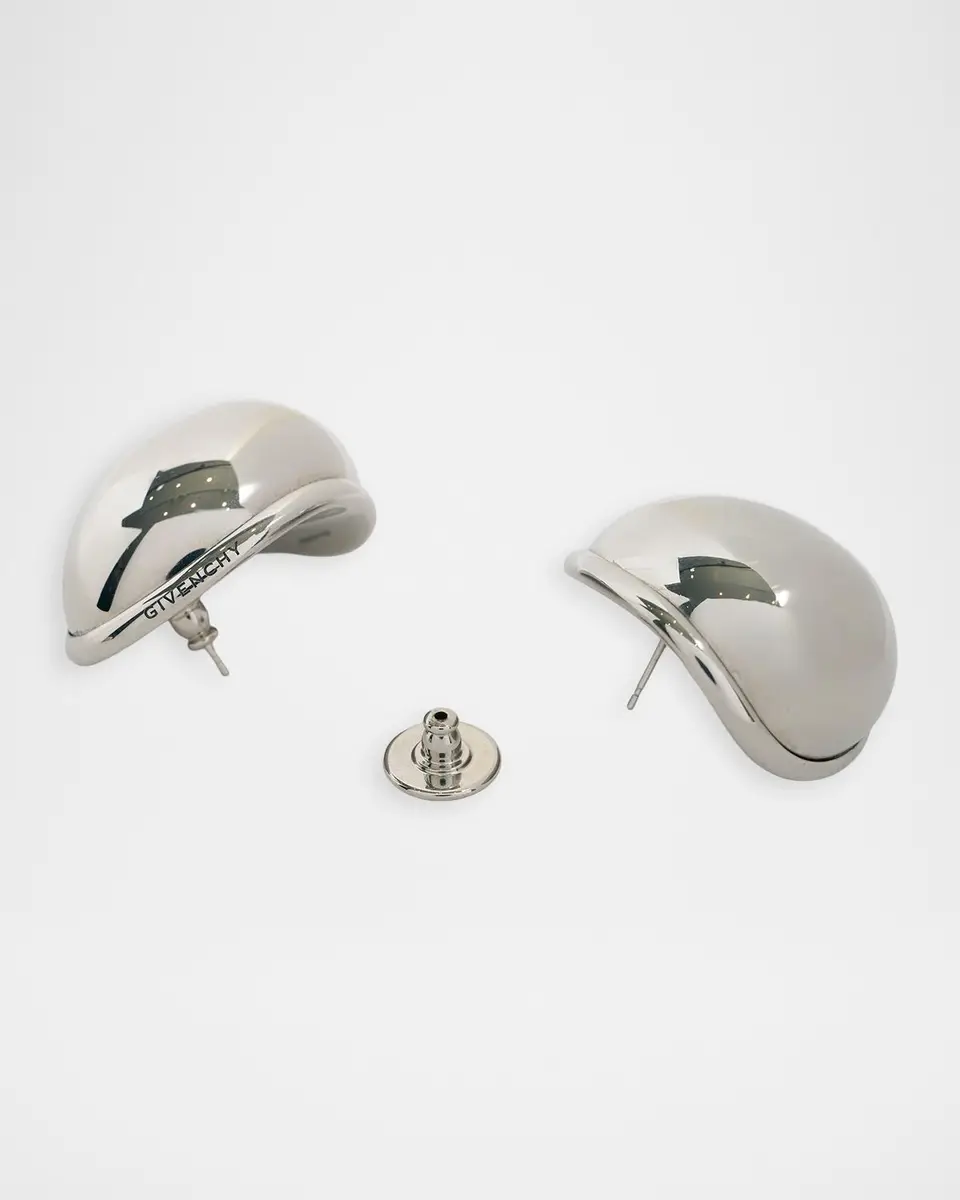 Givenchy Small Sculpted Dome Earrings | Thumbnail 2 Givenchy Small Sculpted Dome Earrings | Thumbnail 2
