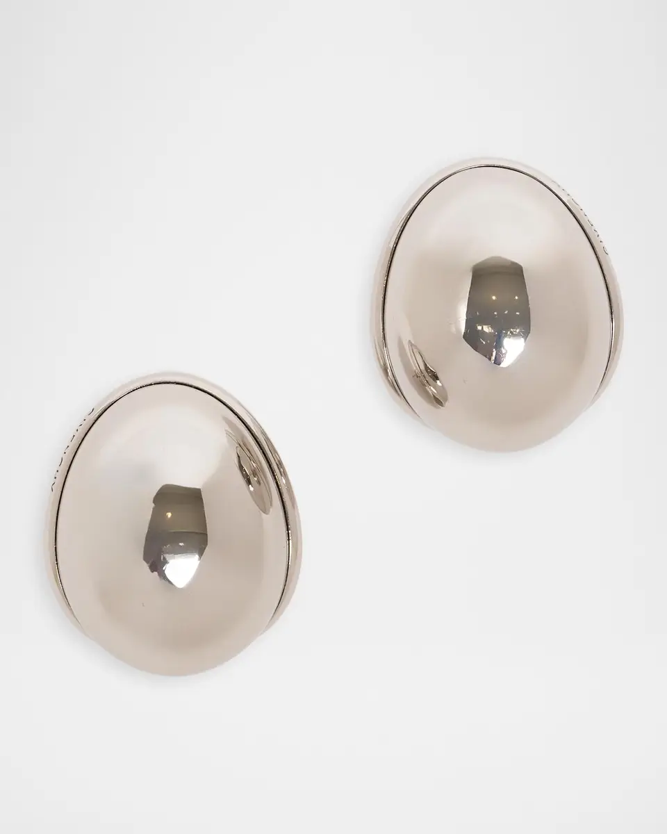 Givenchy Small Sculpted Dome Earrings | Thumbnail 3 Givenchy Small Sculpted Dome Earrings | Thumbnail 3