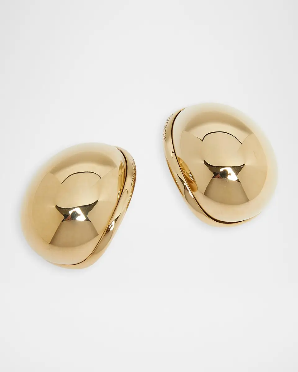 Givenchy Small Sculpted Dome Earrings | Thumbnail 3 Givenchy Small Sculpted Dome Earrings | Thumbnail 3