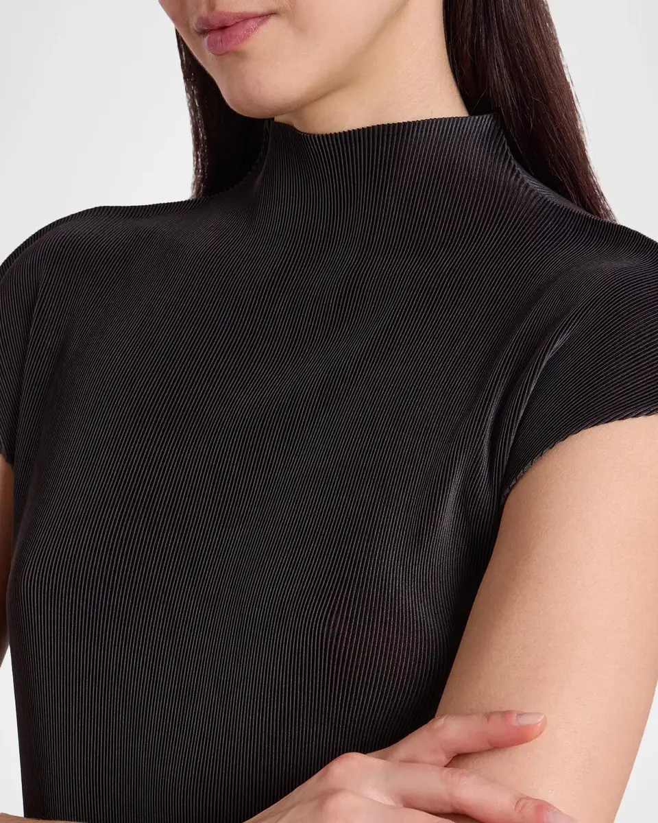 Issey Miyake Mist August Pleats Cap-Sleeve Top | Thumbnail 5 Issey Miyake Mist August Pleats Cap-Sleeve Top | Thumbnail 5