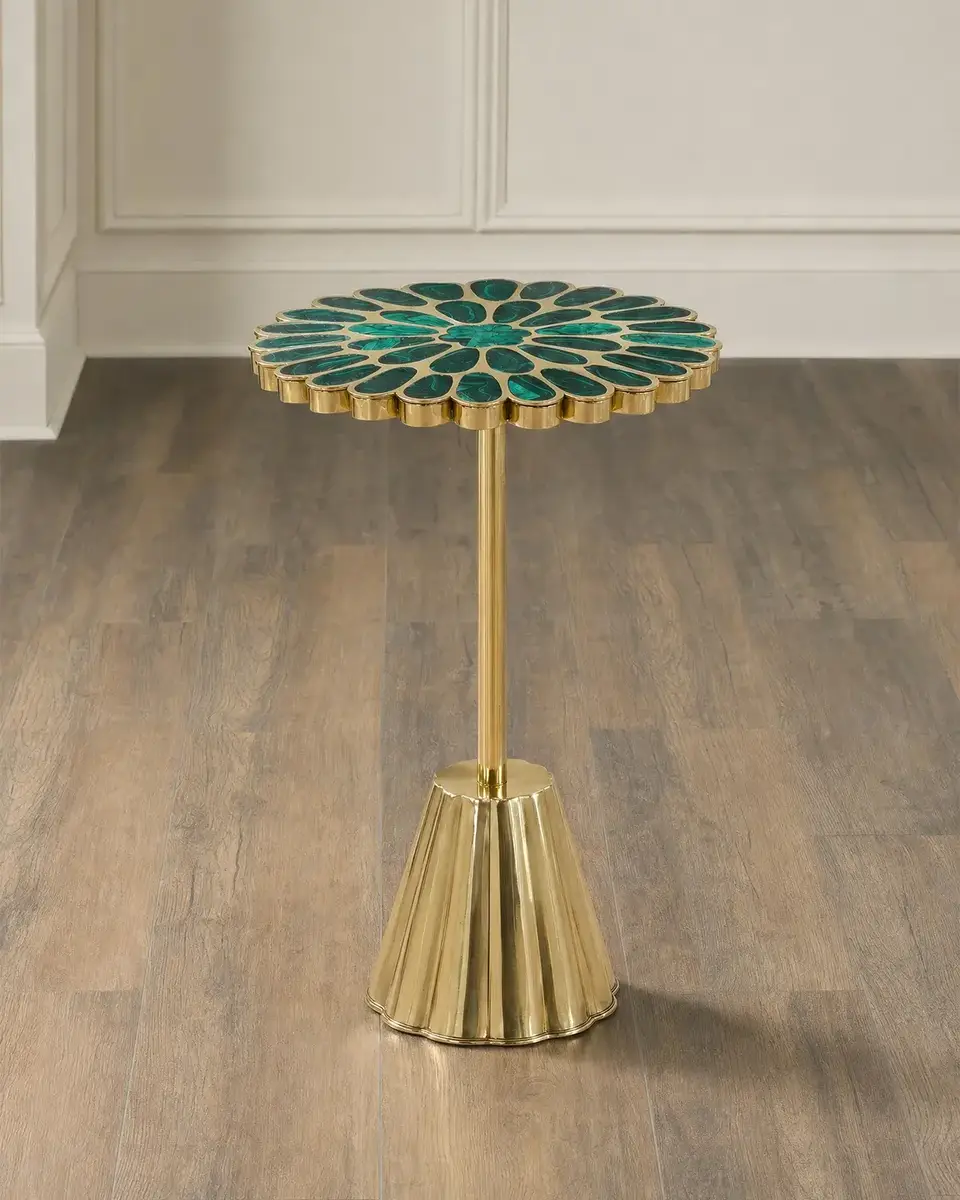 John-Richard Collection Peony Accent Table | Image 1 John-Richard Collection Peony Accent Table | Image 1