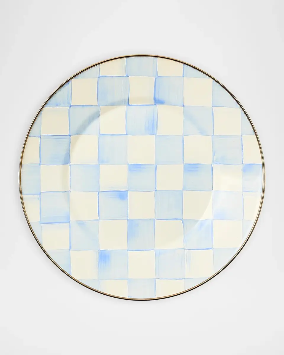 MacKenzie-Childs Check Enamel Dinner Plate | Thumbnail 2 MacKenzie-Childs Check Enamel Dinner Plate | Thumbnail 2