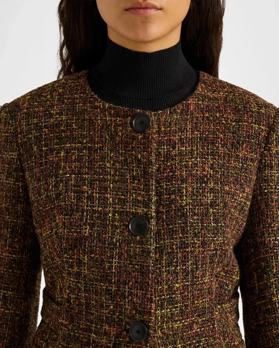 Proenza Schouler White Label Aurelia Tweed Jacket | Thumbnail 6 Proenza Schouler White Label Aurelia Tweed Jacket | Thumbnail 6