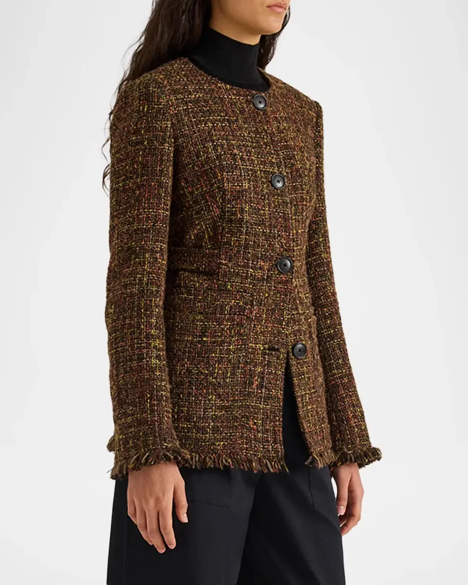 Proenza Schouler White Label Aurelia Tweed Jacket | Thumbnail 7 Proenza Schouler White Label Aurelia Tweed Jacket | Thumbnail 7