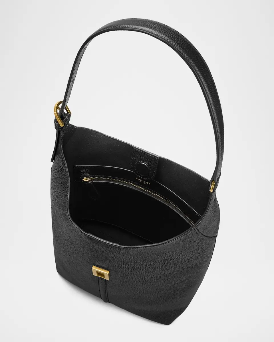 DeMellier The Siena Grain Leather Bucket Bag | Thumbnail 3 DeMellier The Siena Grain Leather Bucket Bag | Thumbnail 3